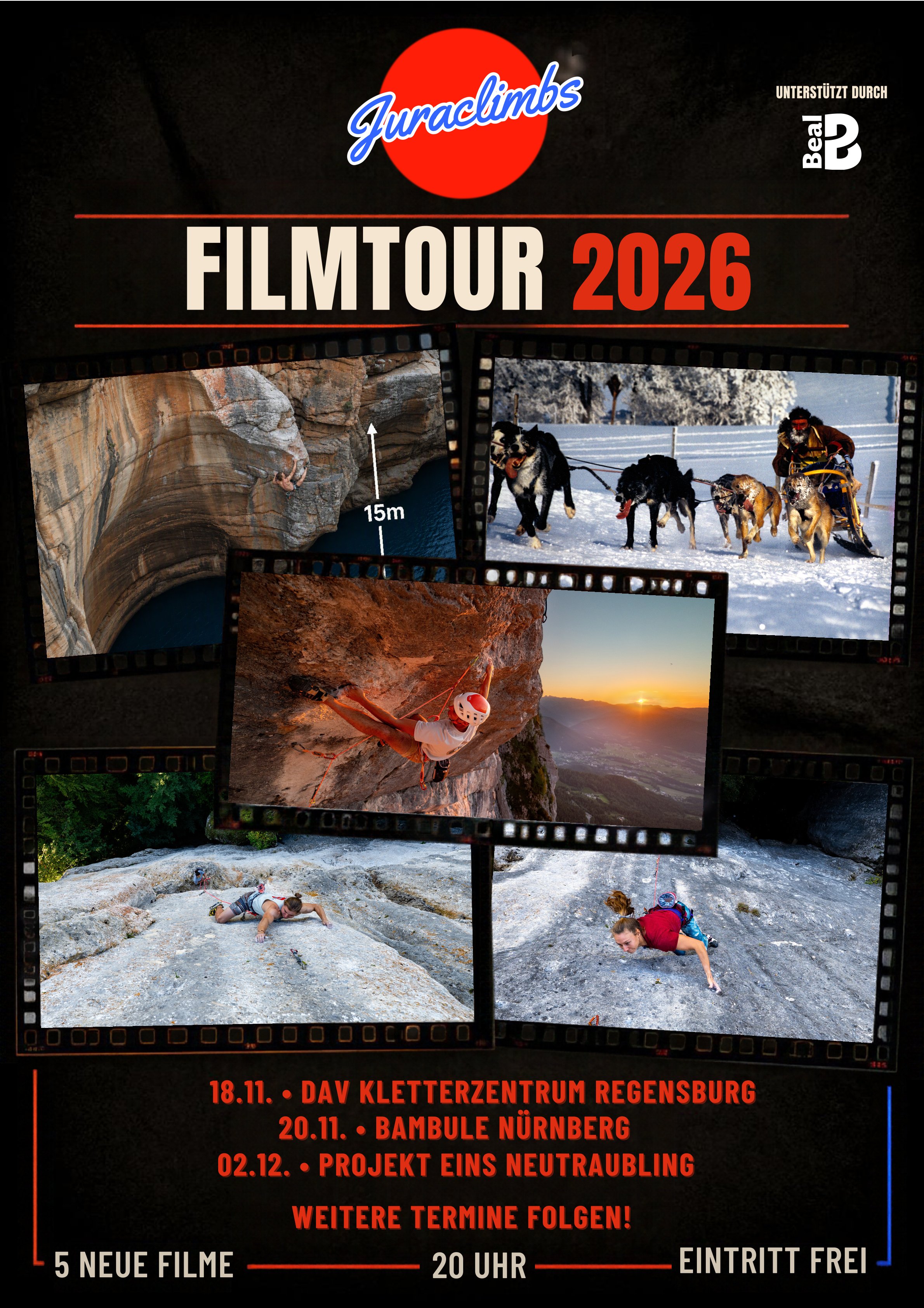 Juraclimbs Filmtour 2026